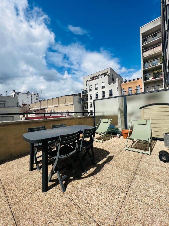 Bel Appartement Avec Terrasse Pantin Eksteriør billede