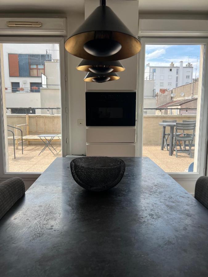 Bel Appartement Avec Terrasse Pantin Eksteriør billede